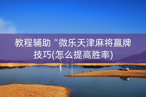 教程辅助“微乐天津麻将赢牌技巧(怎么提高胜率)