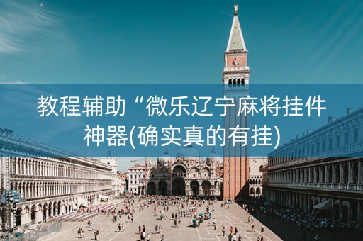 教程辅助“微乐辽宁麻将挂件神器(确实真的有挂)