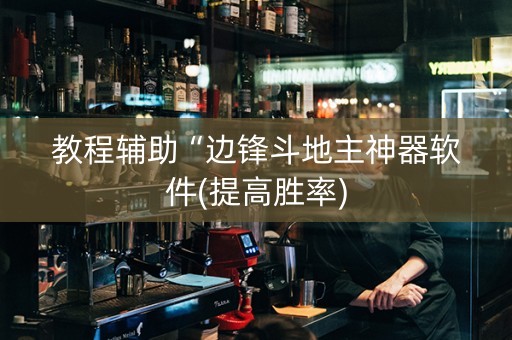 教程辅助“边锋斗地主神器软件(提高胜率)