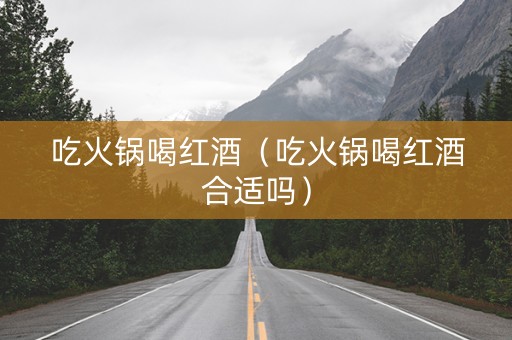 吃火锅喝红酒（吃火锅喝红酒合适吗）