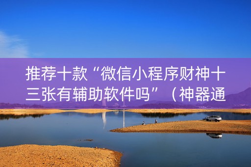 推荐十款“微信小程序财神十三张有辅助软件吗”（神器通用版)