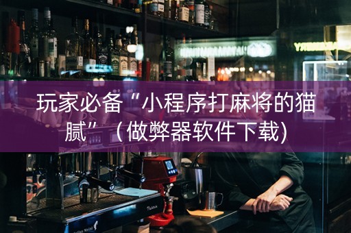 玩家必备“小程序打麻将的猫腻”（做弊器软件下载)