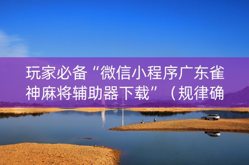 玩家必备“微信小程序广东雀神麻将辅助器下载”（规律确实有挂)