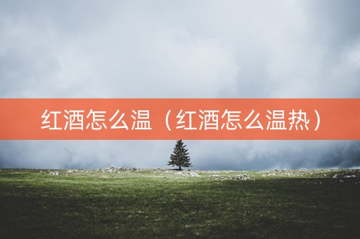 红酒怎么温（红酒怎么温热）