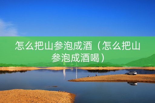 怎么把山参泡成酒（怎么把山参泡成酒喝）