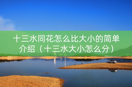 十三水同花怎么比大小的简单介绍（十三水大小怎么分）