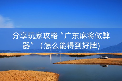分享玩家攻略“广东麻将做弊器”（怎么能得到好牌)