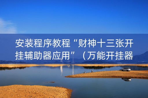 安装程序教程“财神十三张开挂辅助器应用”（万能开挂器)