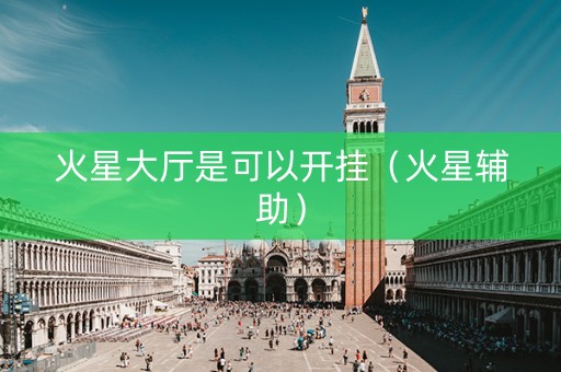 火星大厅是可以开挂（火星辅助）