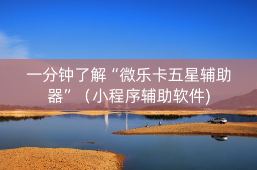 一分钟了解“微乐卡五星辅助器”（小程序辅助软件)