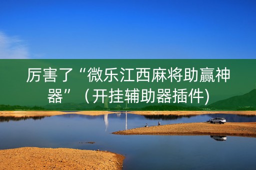 厉害了“微乐江西麻将助赢神器”（开挂辅助器插件)