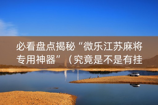 必看盘点揭秘“微乐江苏麻将专用神器”（究竟是不是有挂)