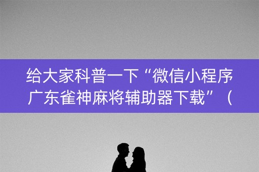 给大家科普一下“微信小程序广东雀神麻将辅助器下载”（自建房怎么拿好牌)