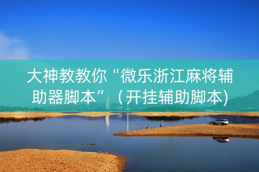 大神教教你“微乐浙江麻将辅助器脚本”（开挂辅助脚本)