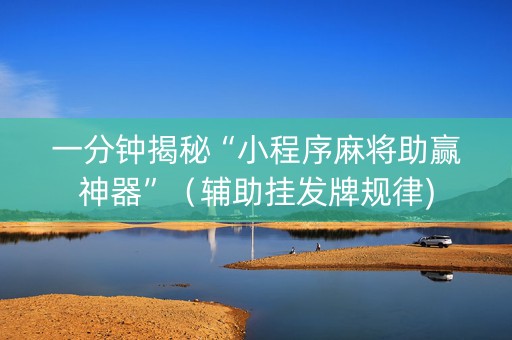 一分钟揭秘“小程序麻将助赢神器”（辅助挂发牌规律)