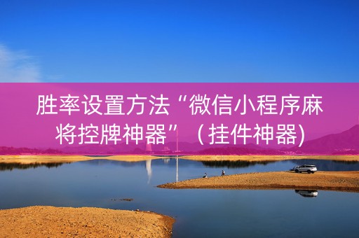 胜率设置方法“微信小程序麻将控牌神器”（挂件神器)