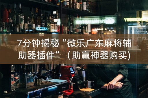 7分钟揭秘“微乐广东麻将辅助器插件”（助赢神器购买)