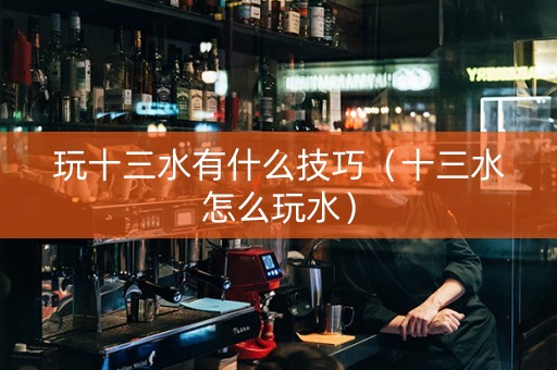玩十三水有什么技巧（十三水怎么玩水）