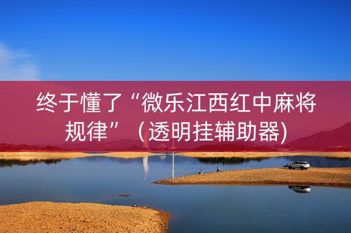 终于懂了“微乐江西红中麻将规律”（透明挂辅助器)