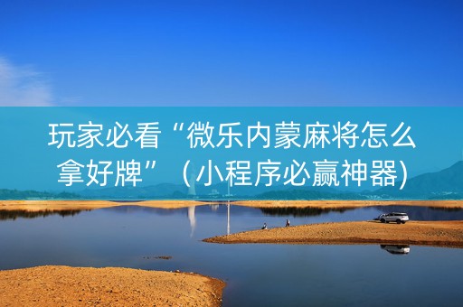 玩家必看“微乐内蒙麻将怎么拿好牌”（小程序必赢神器)