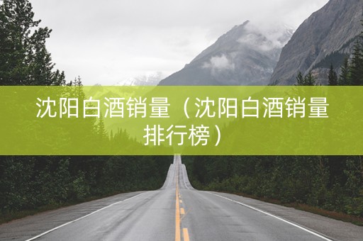 沈阳白酒销量（沈阳白酒销量排行榜）