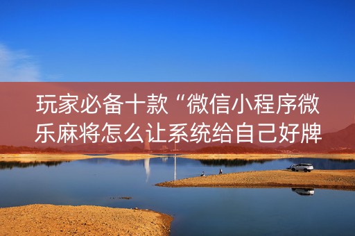 玩家必备十款“微信小程序微乐麻将怎么让系统给自己好牌”（规律确实有挂)