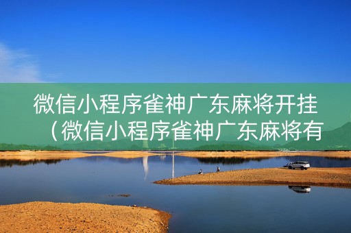 微信小程序雀神广东麻将开挂（微信小程序雀神广东麻将有挂吗 158）