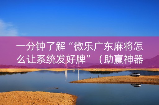 一分钟了解“微乐广东麻将怎么让系统发好牌”（助赢神器购买)