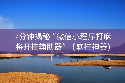 7分钟揭秘“微信小程序打麻将开挂辅助器”（软挂神器)