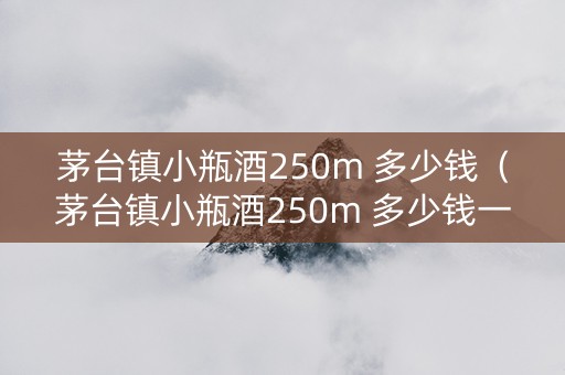 茅台镇小瓶酒250m 多少钱（茅台镇小瓶酒250m 多少钱一瓶）