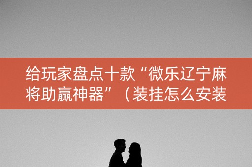 给玩家盘点十款“微乐辽宁麻将助赢神器”（装挂怎么安装)