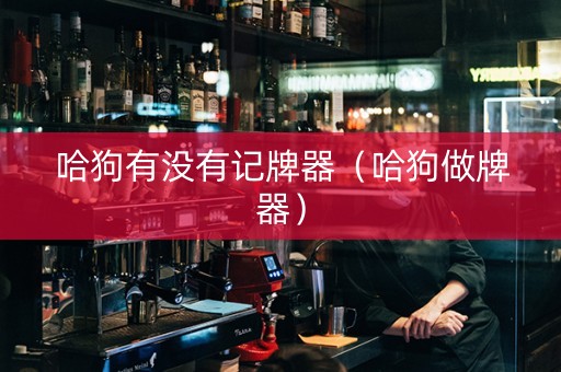 哈狗有没有记牌器（哈狗做牌器）