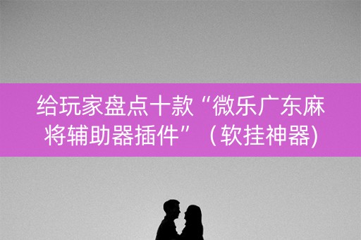 给玩家盘点十款“微乐广东麻将辅助器插件”（软挂神器)