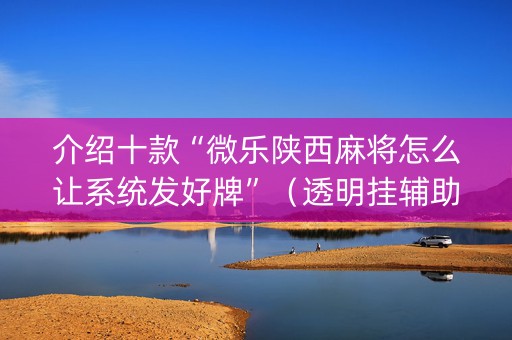 介绍十款“微乐陕西麻将怎么让系统发好牌”（透明挂辅助器)