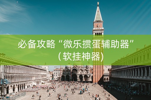 必备攻略“微乐掼蛋辅助器”（软挂神器)