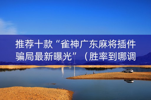 推荐十款“雀神广东麻将插件骗局最新曝光”（胜率到哪调)