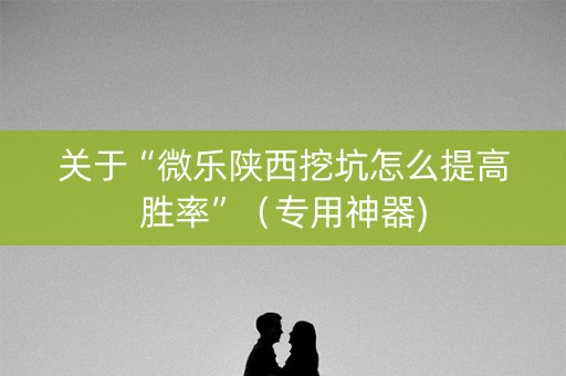 关于“微乐陕西挖坑怎么提高胜率”（专用神器)
