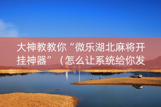 大神教教你“微乐湖北麻将开挂神器”（怎么让系统给你发好牌)