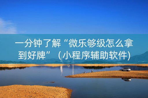 一分钟了解“微乐够级怎么拿到好牌”（小程序辅助软件)