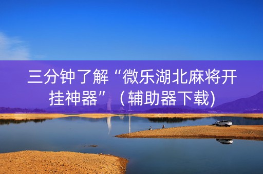 三分钟了解“微乐湖北麻将开挂神器”（辅助器下载)