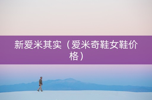 新爱米其实（爱米奇鞋女鞋价格）