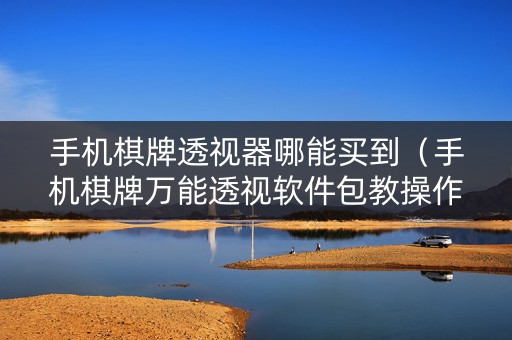 手机棋牌透视器哪能买到（手机棋牌万能透视软件包教操作教程）