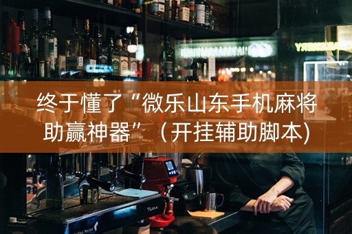 终于懂了“微乐山东手机麻将助赢神器”（开挂辅助脚本)