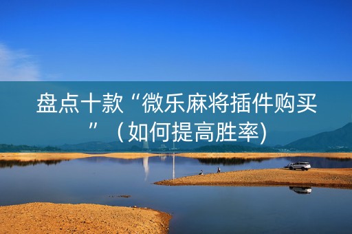 盘点十款“微乐麻将插件购买”（如何提高胜率)