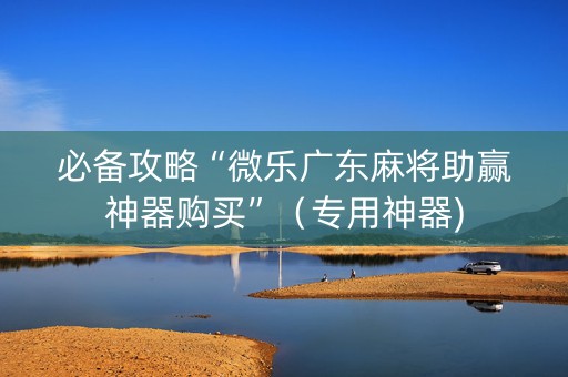 必备攻略“微乐广东麻将助赢神器购买”（专用神器)