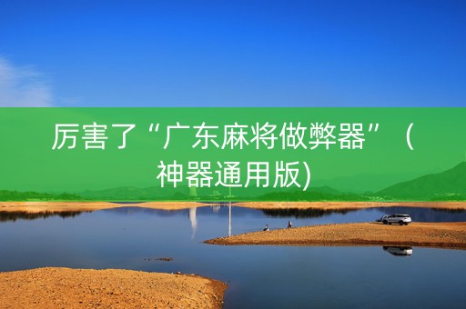 厉害了“广东麻将做弊器”（神器通用版)