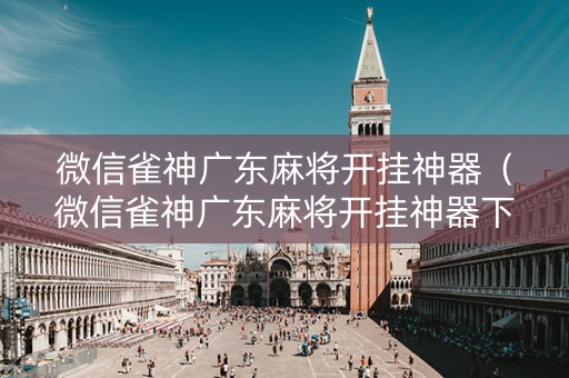微信雀神广东麻将开挂神器（微信雀神广东麻将开挂神器下载软件）