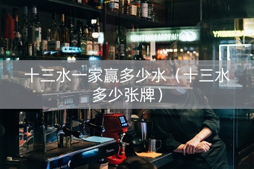 十三水一家赢多少水（十三水多少张牌）