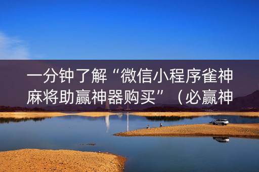 一分钟了解“微信小程序雀神麻将助赢神器购买”（必赢神器免费安装)