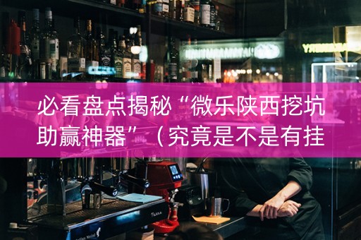 必看盘点揭秘“微乐陕西挖坑助赢神器”（究竟是不是有挂)